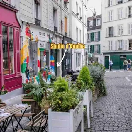 아파트 Amelie Poulain In Heart Of Montmartre
