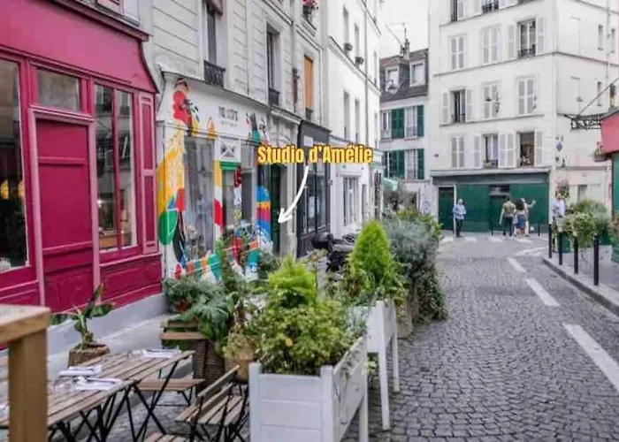 Apartmán Amelie Poulain In Heart Of Montmartre